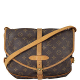 Louis Vuitton Saumur 30 Monogram Front With Strap