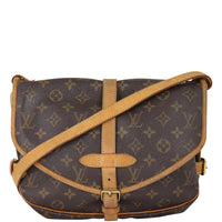 Louis Vuitton Saumur 30 Monogram Front With Strap