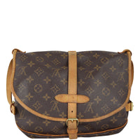 Louis Vuitton Saumur 30 Monogram Back