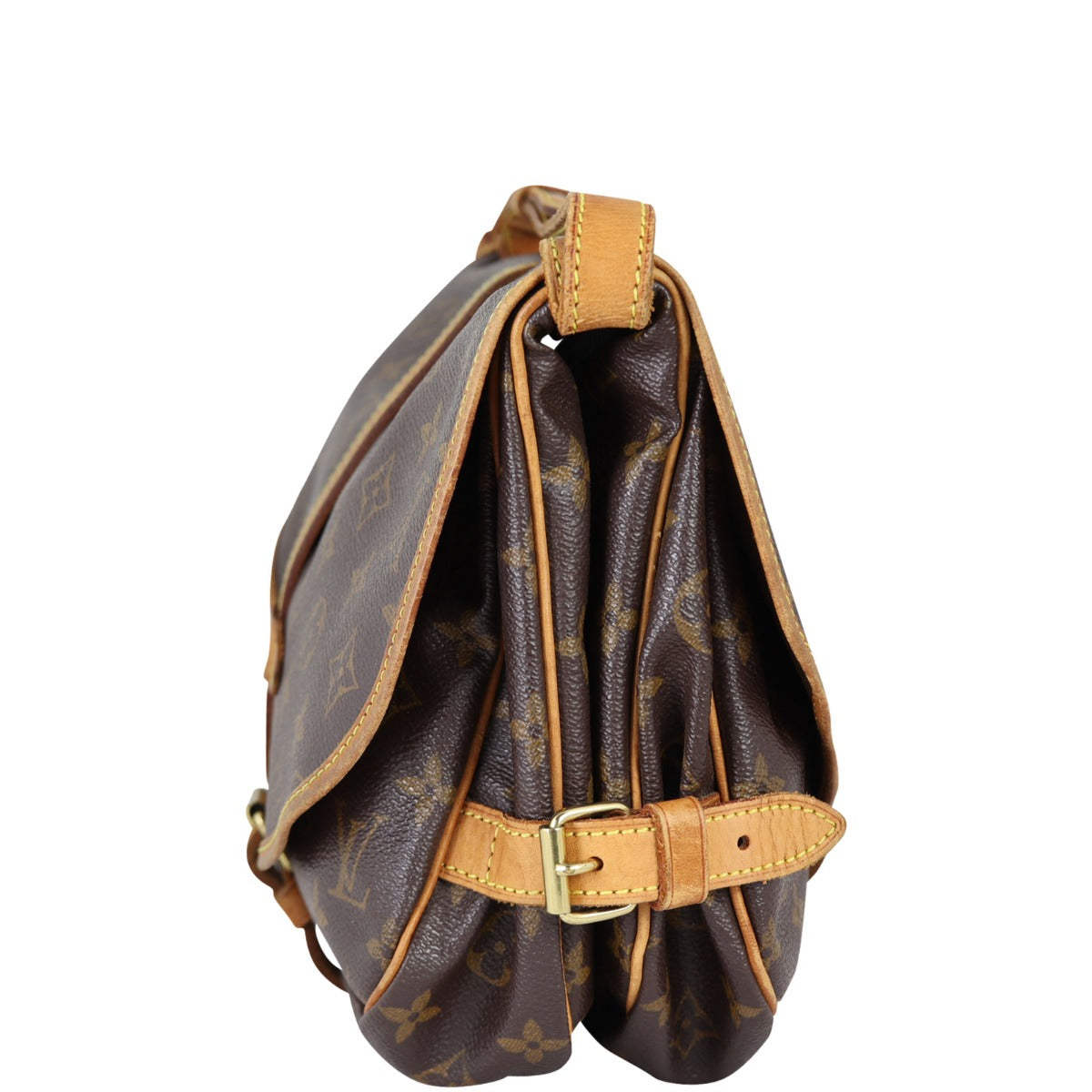 Louis Vuitton Saumur 30 Monogram Side