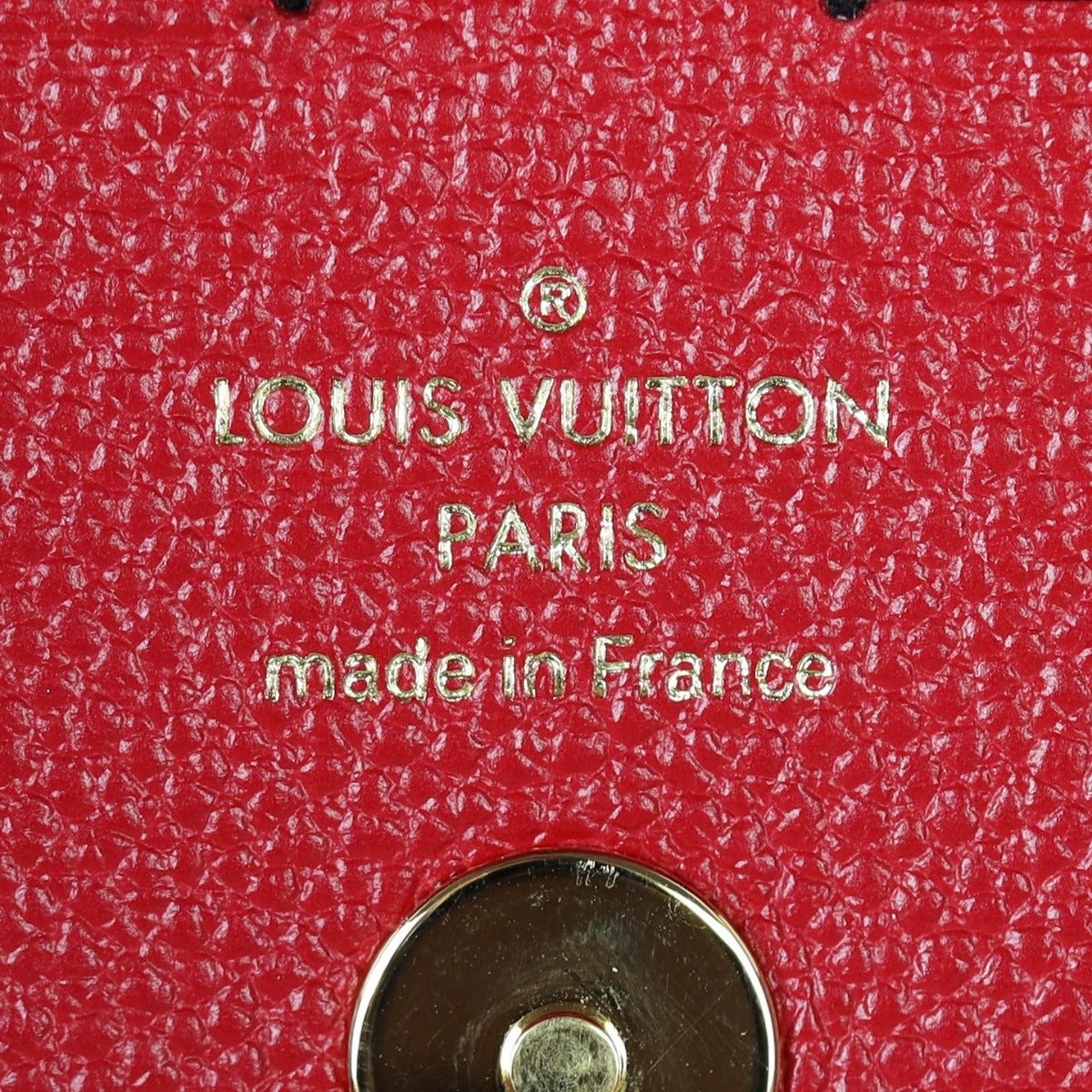Louis Vuitton Adele Wallet Monogram Empreinte Interior Stamp