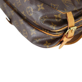 Louis Vuitton Saumur 30 Monogram Corner Close Up