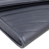 Saint Laurent Cassandre Flap Wristlet Pouch