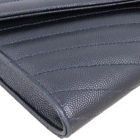 Saint Laurent Cassandre Flap Wristlet Pouch