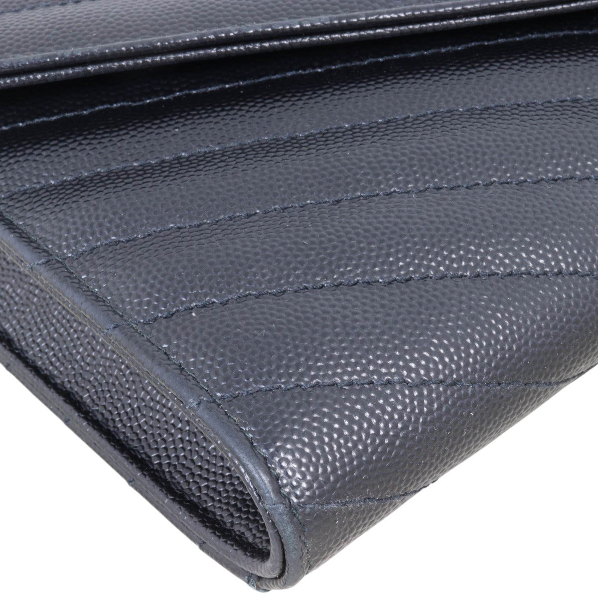 Saint Laurent Cassandre Flap Wristlet Pouch