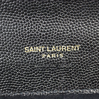 Saint Laurent Cassandre Flap Wristlet Pouch