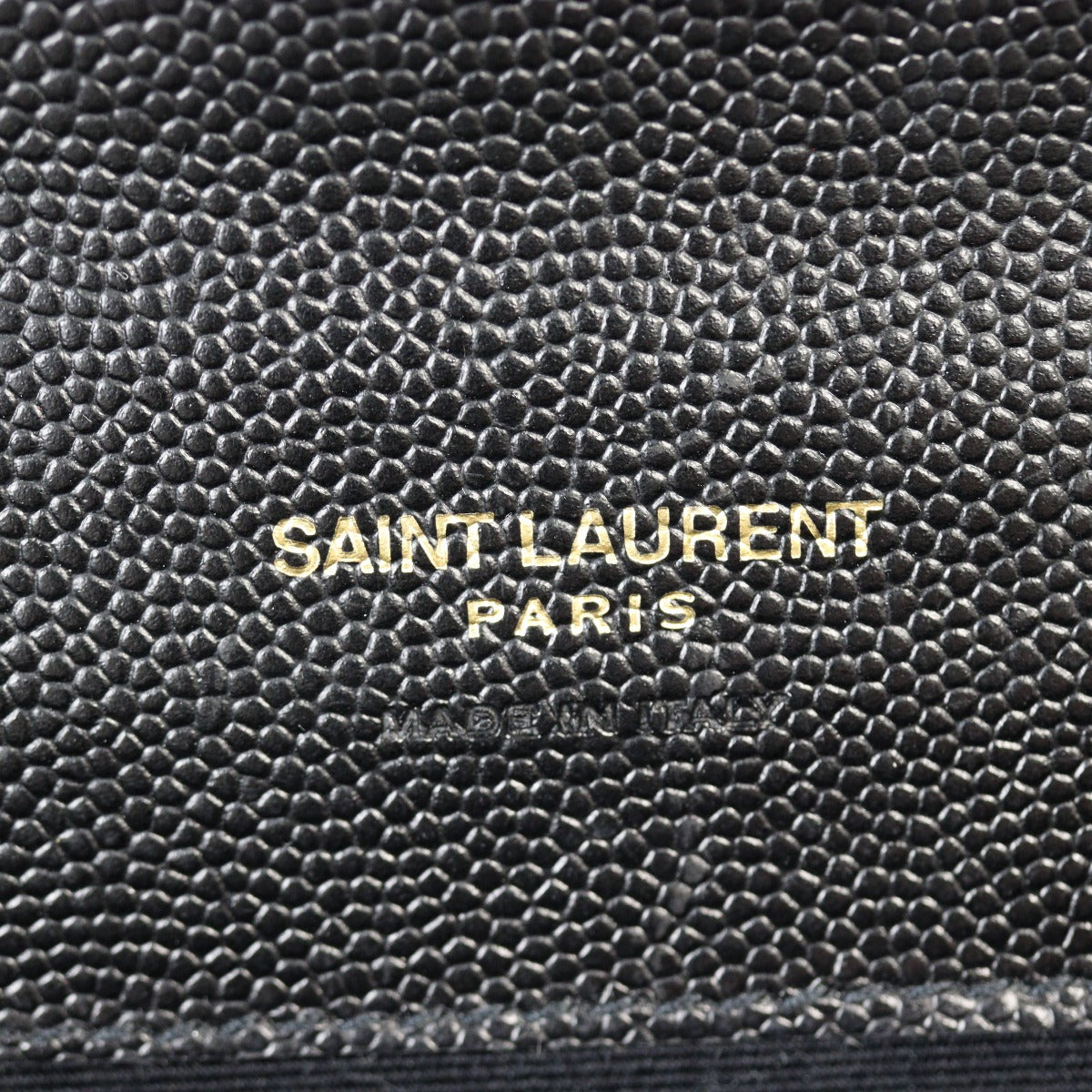 Saint Laurent Cassandre Flap Wristlet Pouch