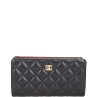 Chanel Classic CC Yen Wallet | Lambskin