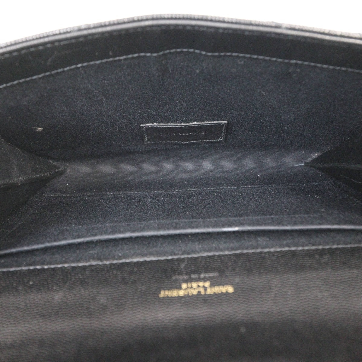 Saint Laurent Cassandre Flap Wristlet Pouch