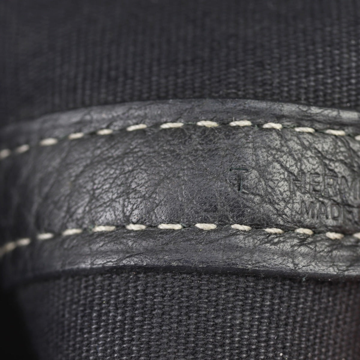 Hermes Garden Party 36 Toile Officier Interior Stamp