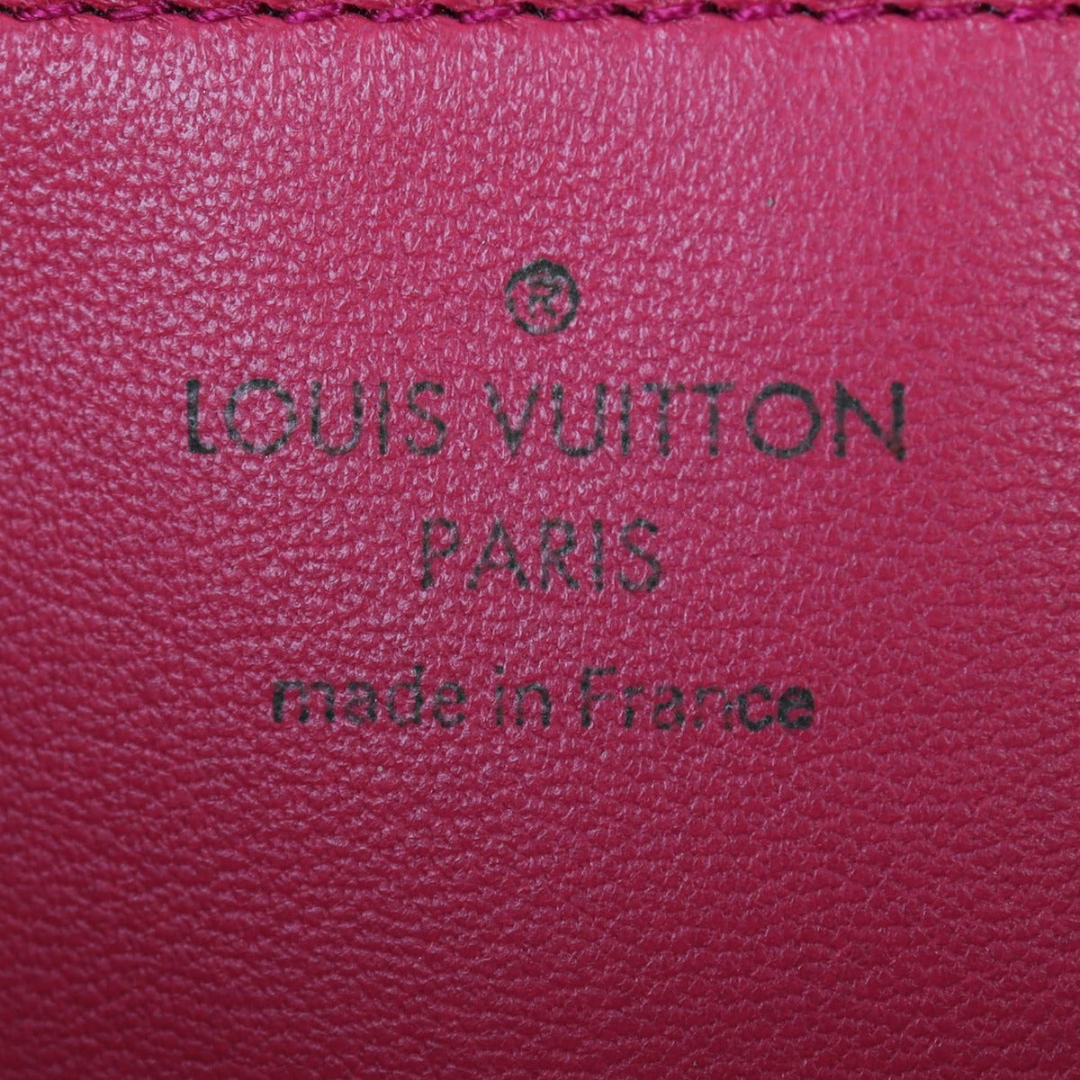 Louis Vuitton Comete Wallet Taurillon Interior Stamp