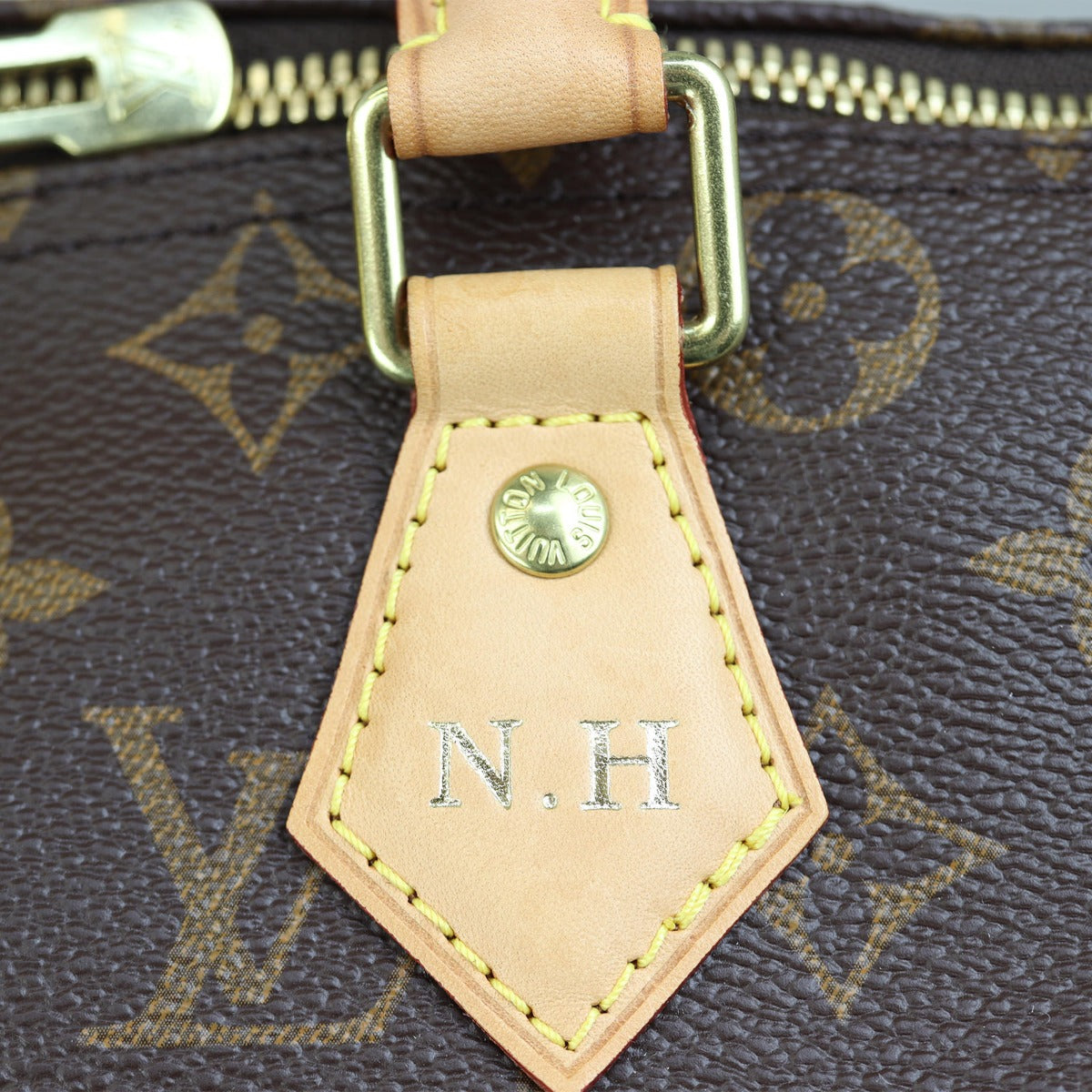 Louis Vuitton Speedy 30 Bandouliere Monogram Hot-stamping
