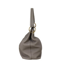 Prada Vitello Daino Logo Embossed Shoulder Bag