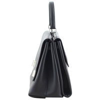 Prada Lux Double Sided Flat Satchel Left