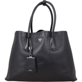 Prada City Calf Double Bag Large
