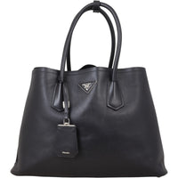 Prada City Calf Double Bag Large