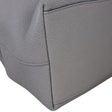 Prada Vitello Daino Logo Embossed Shoulder Bag