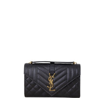 Saint Laurent Monogram Mix Matelasse Envelope Chain Bag Small