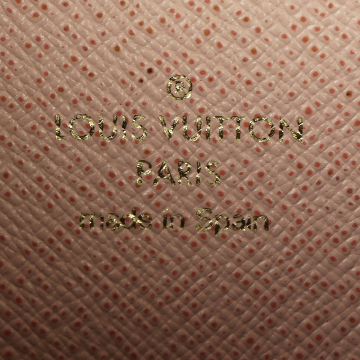 Louis Vuitton Clemence Wallet Monogram Interior Stamp