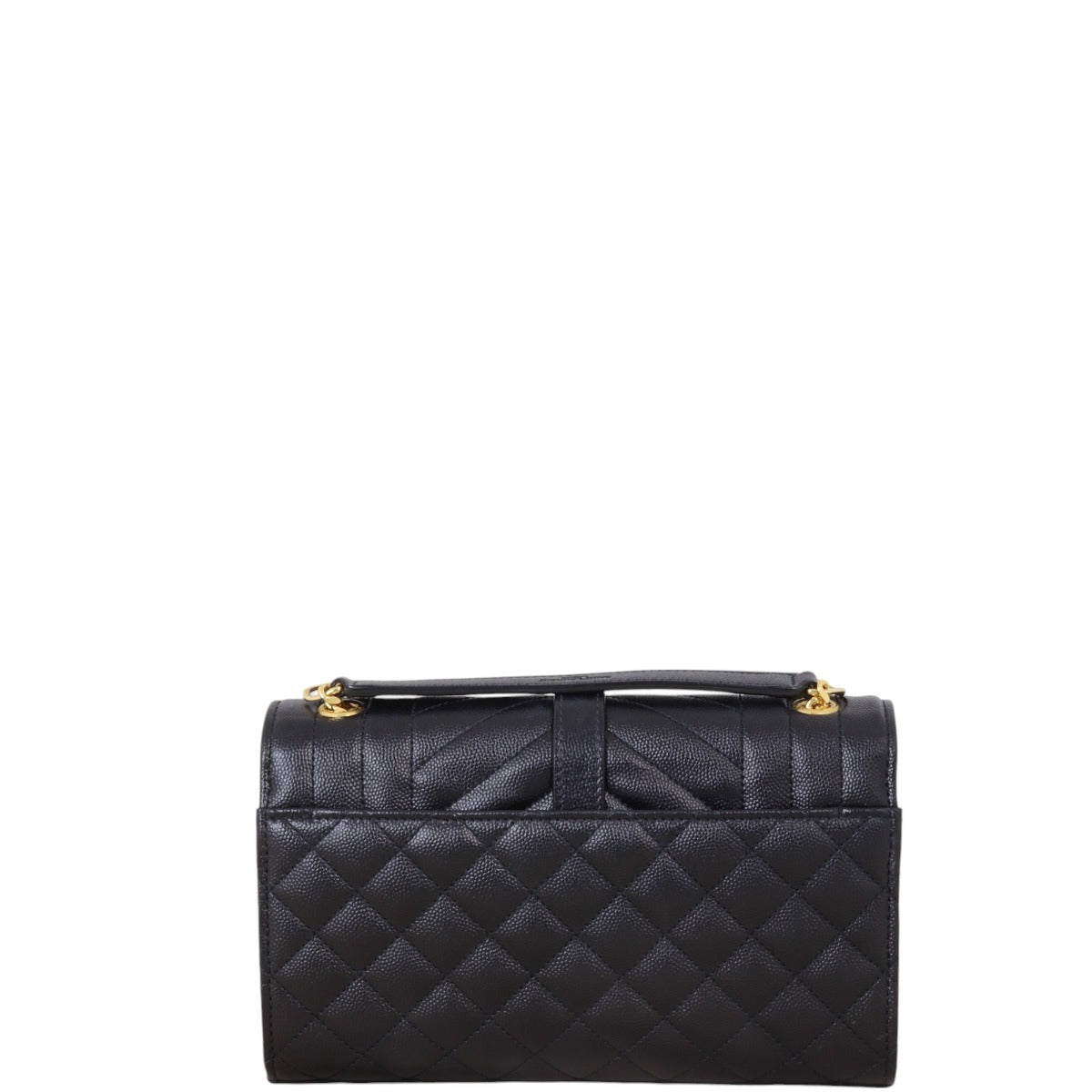 Saint Laurent Monogram Mix Matelasse Envelope Chain Bag Small