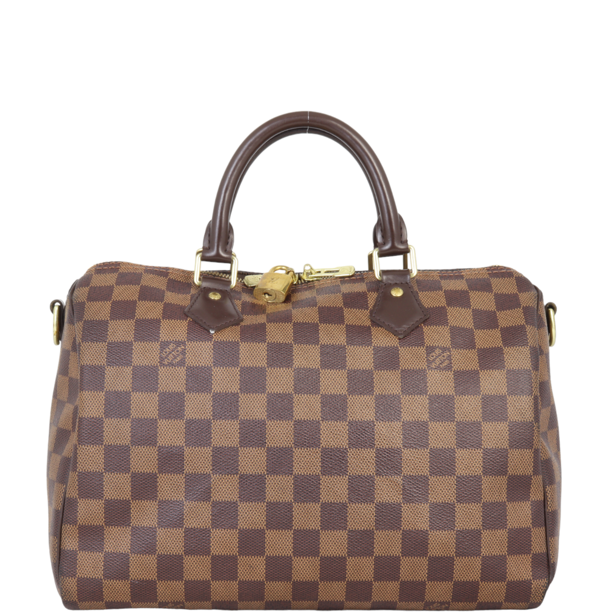 Louis Vuitton Speedy 30 Bandouliere Damier Ebene