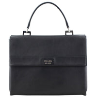 Prada Lux Double Sided Flat Satchel Back