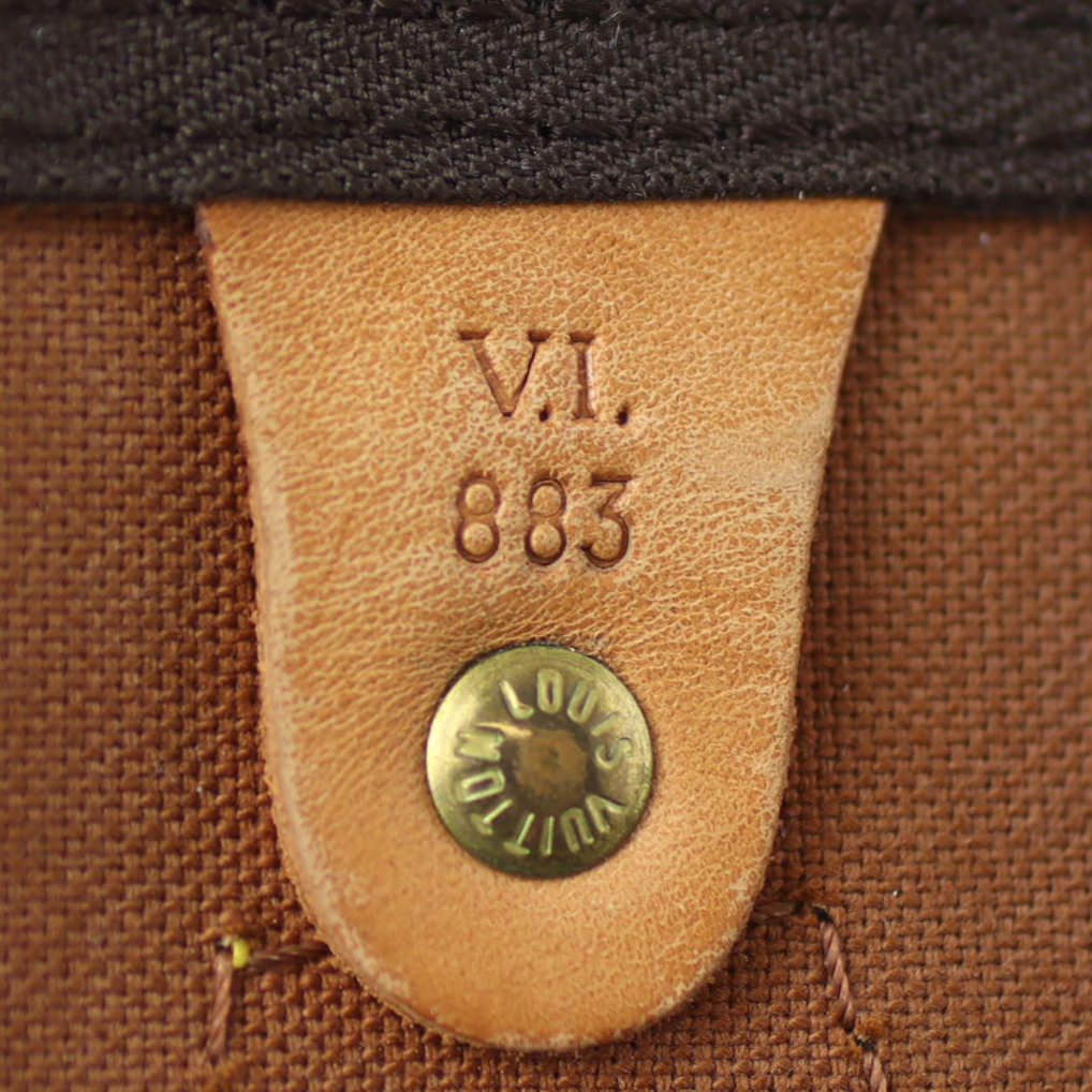 Louis Vuitton Speedy 40 Monogram Date Code