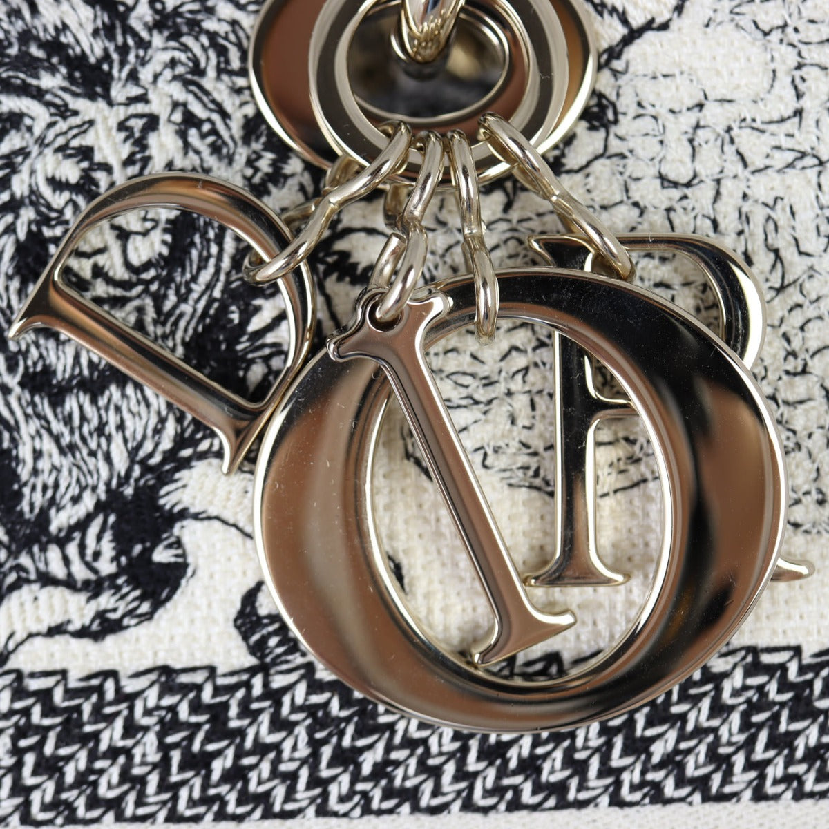 Dior Lady D-Lite Medium Toile de Jouy Zodiac Hardware