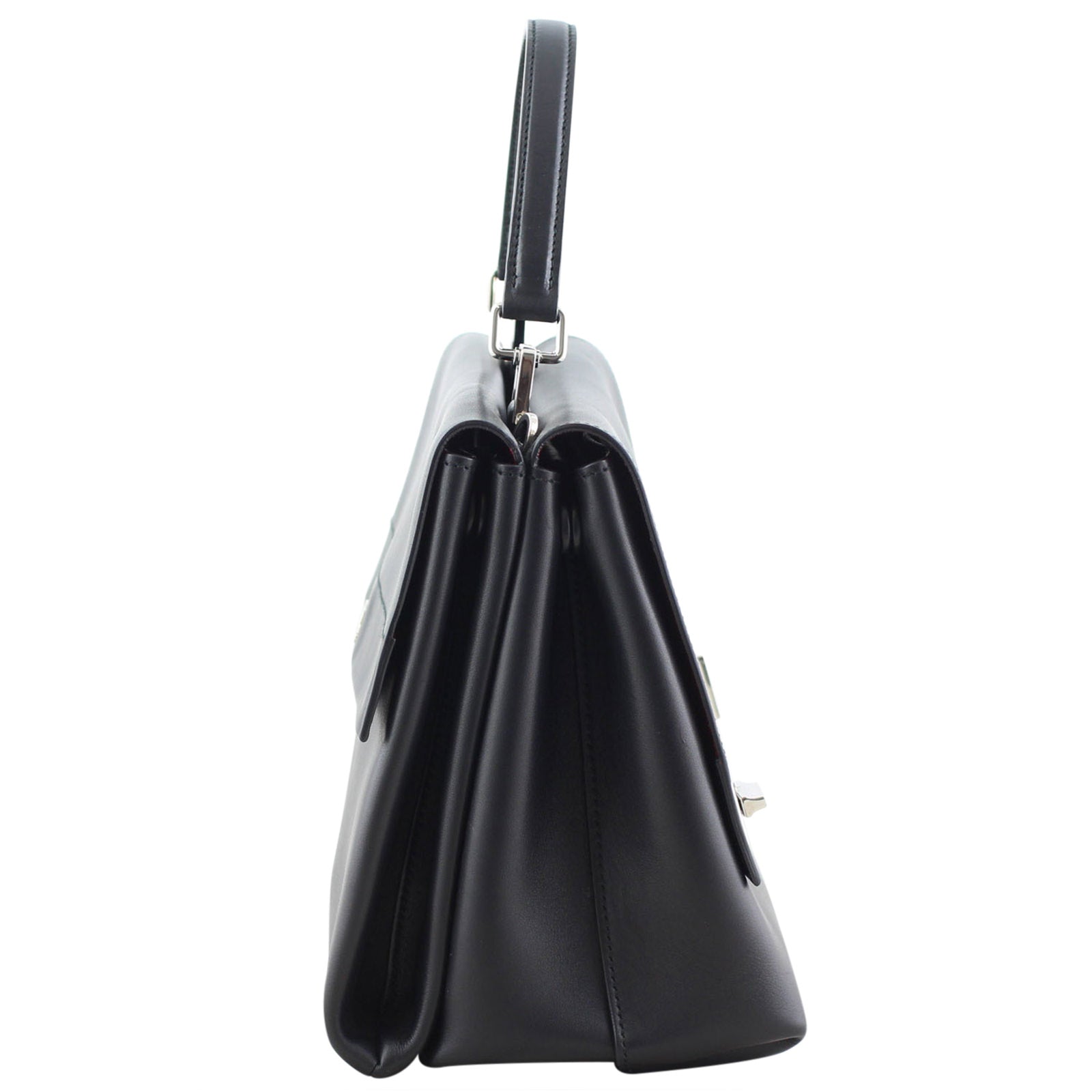 Prada Lux Double Sided Flat Satchel Right