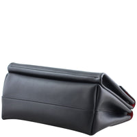 Prada Lux Double Sided Flat Satchel Corner