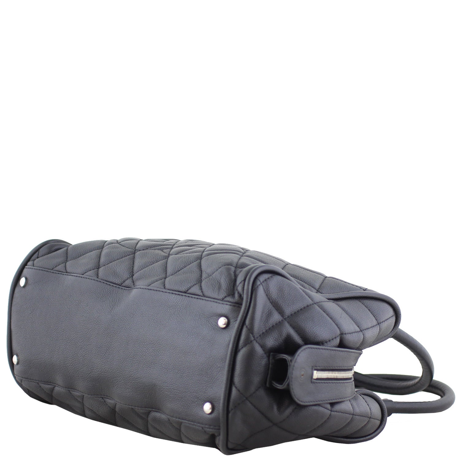 Chanel Timeless CC Bowler Bag Large corner