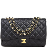 Chanel Classic Single Flap Jumbo | Black