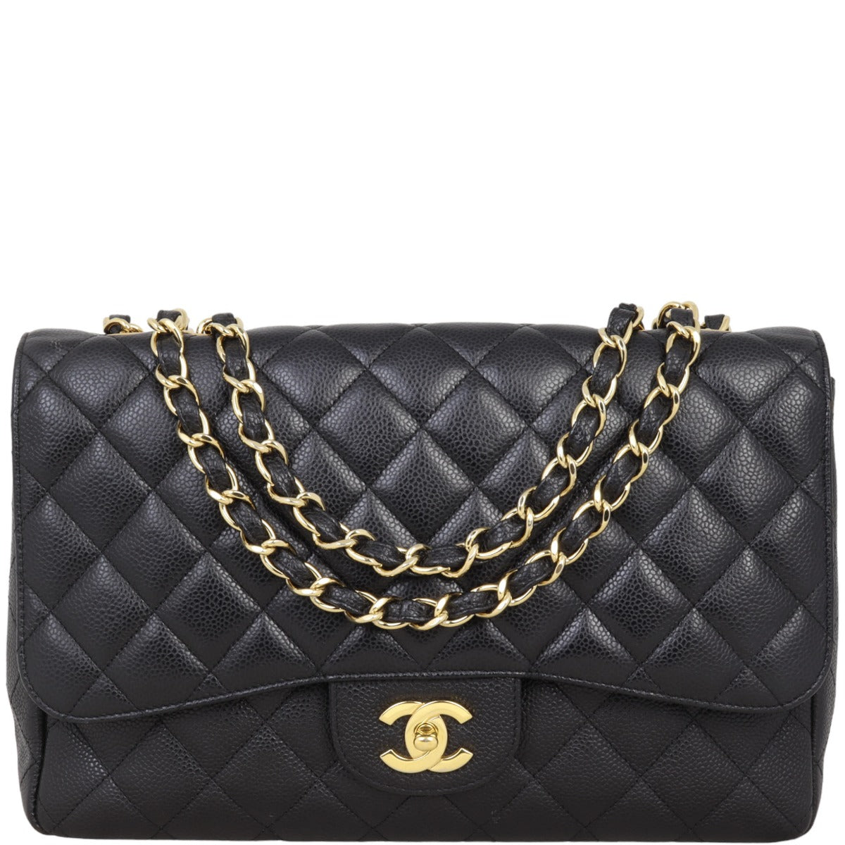 Chanel Classic Single Flap Jumbo | Black