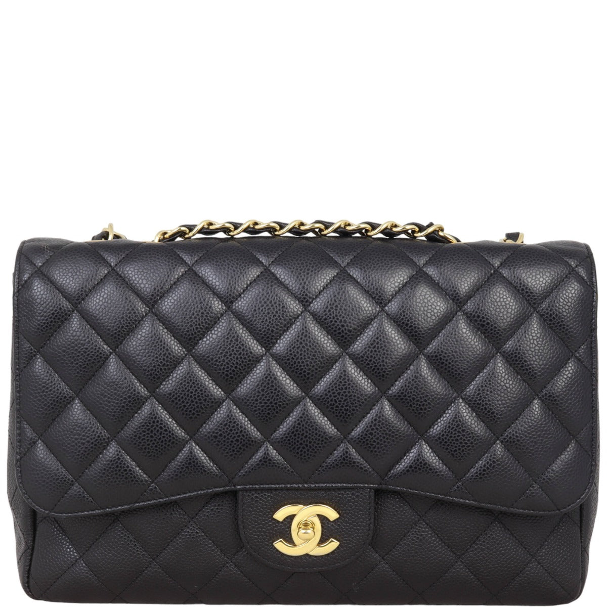 Chanel Classic Single Flap Jumbo | Black