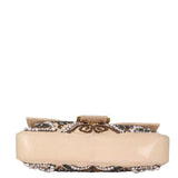 Fendi Python Beaded Baguette Bag