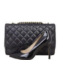 Chanel Classic Single Flap Jumbo | Black