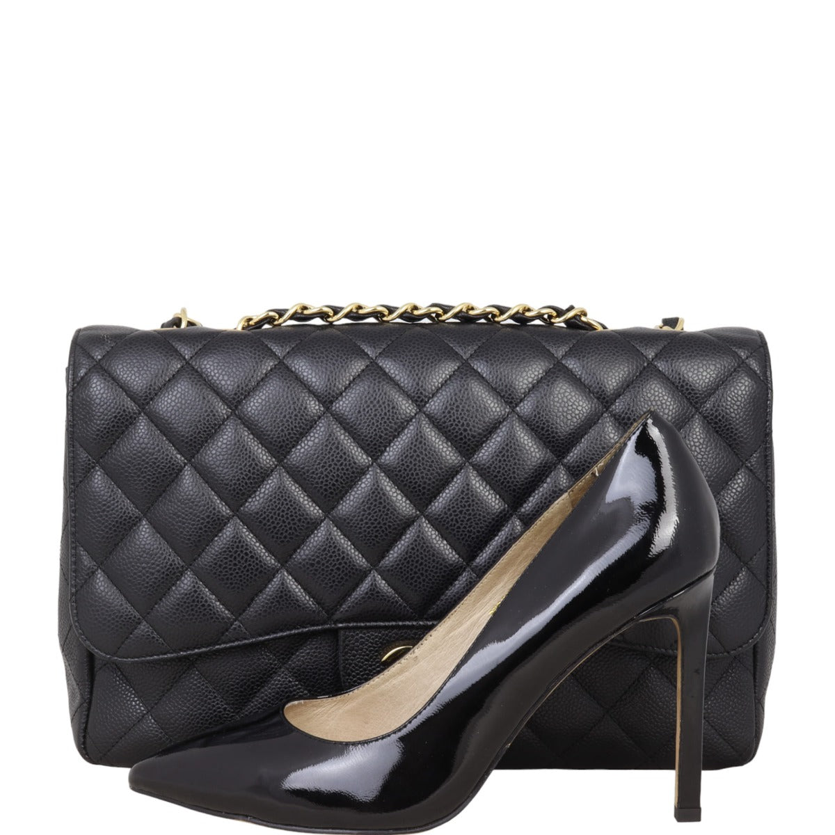 Chanel Classic Single Flap Jumbo | Black