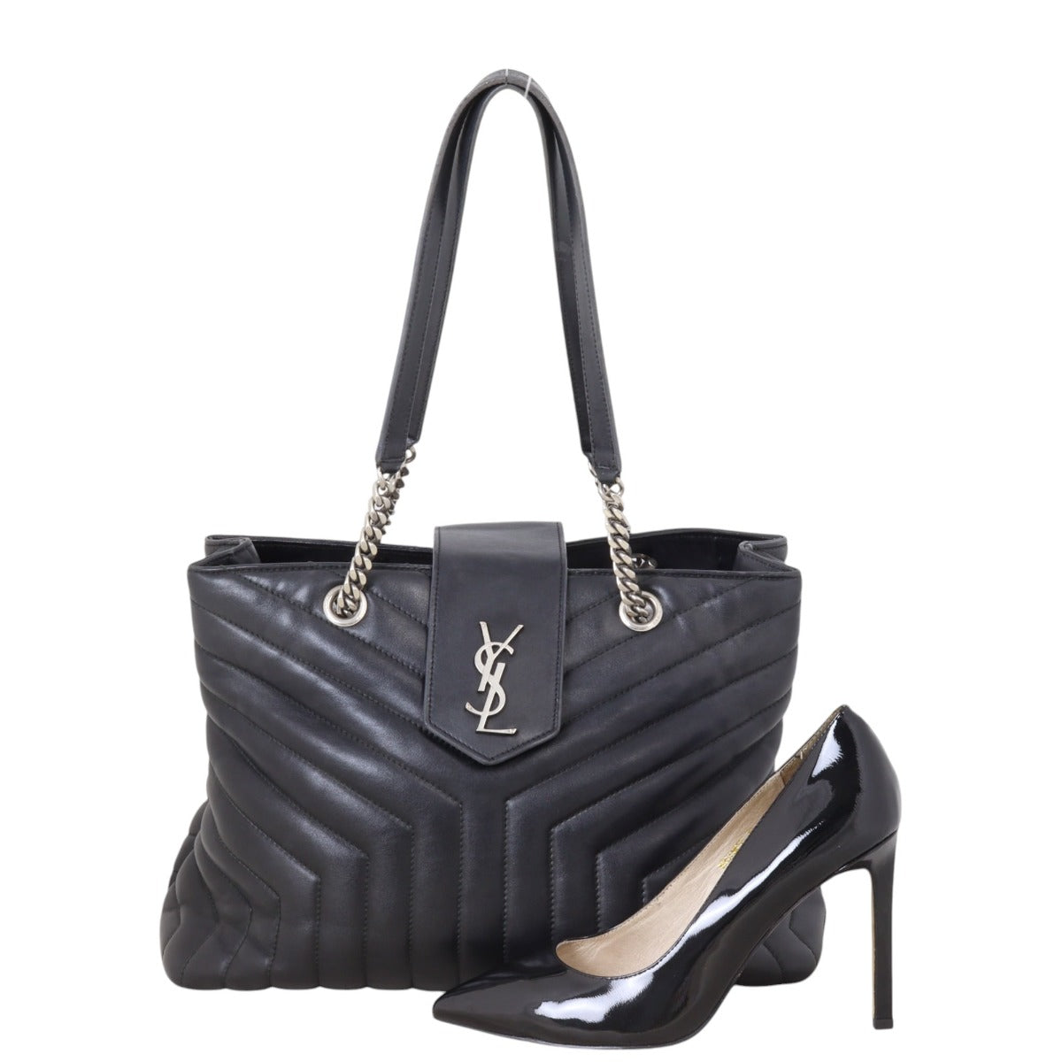 Saint Laurent Loulou Large Shopping Tote