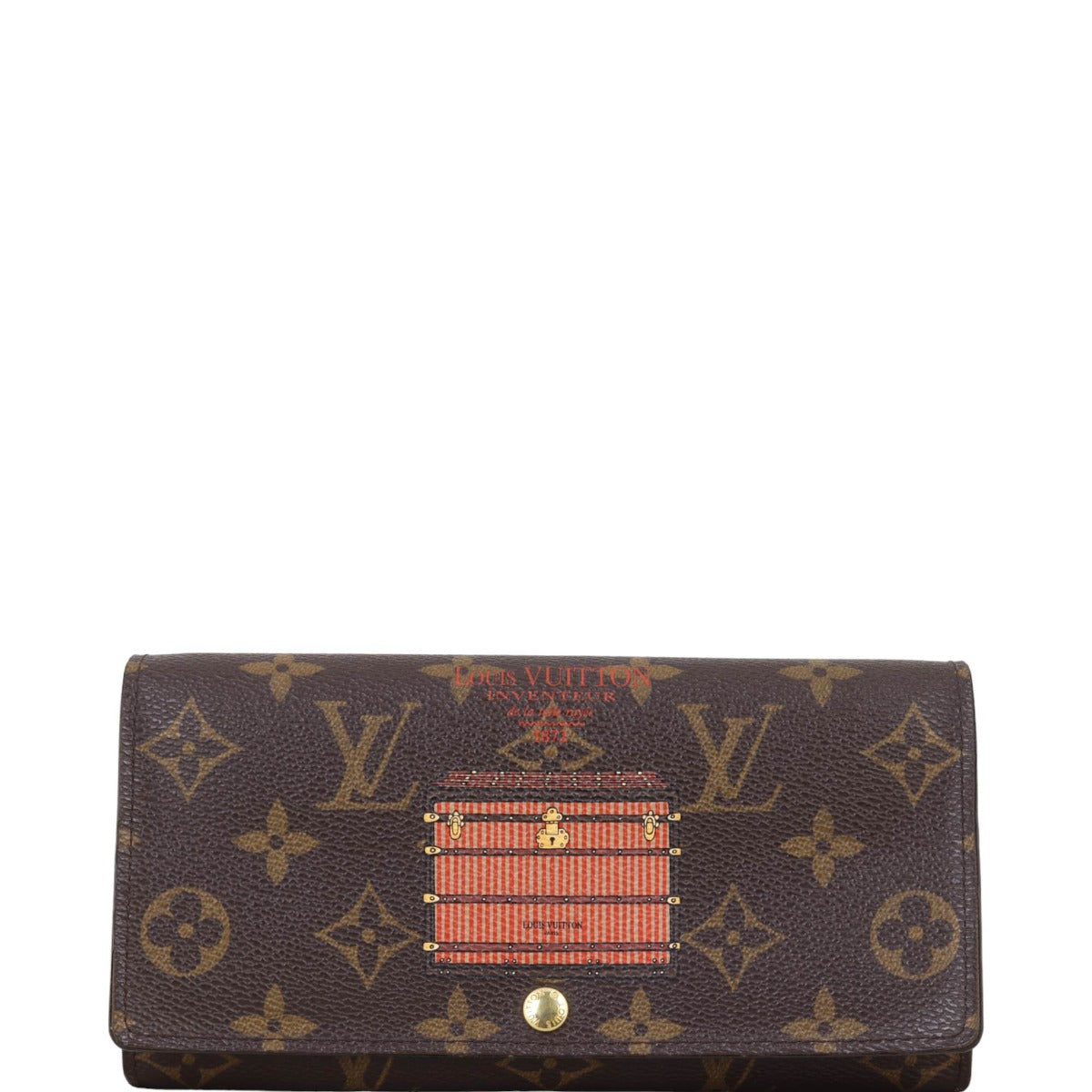 Louis Vuitton Sarah Wallet Monogram Trunks & Locks