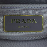 Prada Saffiano Lux Galleria Double Zip Tote Medium Interior Stamp