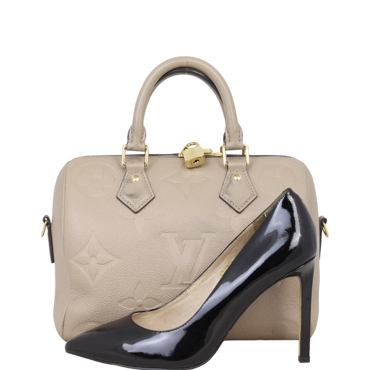 Louis Vuitton Speedy 25 Bandouliere Monogram Empreinte Giant