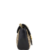 Gucci GG Canvas Marmont Diagonal Small Shoulder Bag