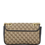 Gucci GG Canvas Marmont Diagonal Small Shoulder Bag