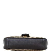 Gucci GG Canvas Marmont Diagonal Small Shoulder Bag