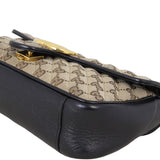 Gucci GG Canvas Marmont Diagonal Small Shoulder Bag
