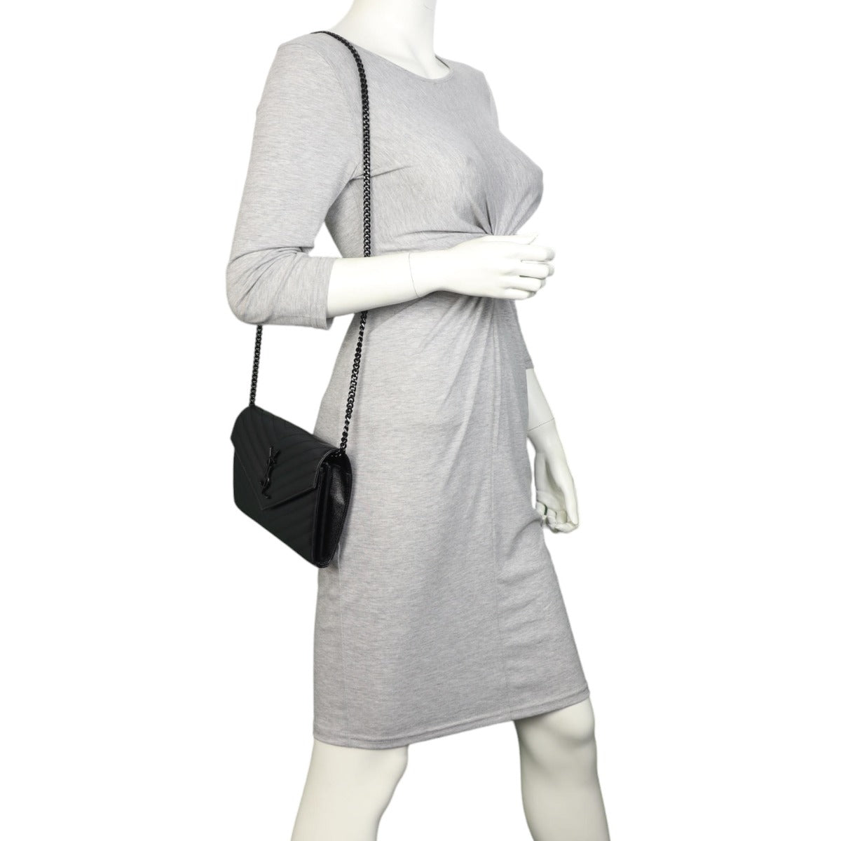 Saint Laurent Cassandre Chain Wallet