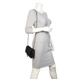 Dior Saddle Pouch Wallet on Chain Ultramatte