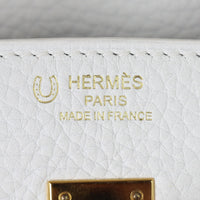 Hermes Birkin 25 Togo Interior Stamp