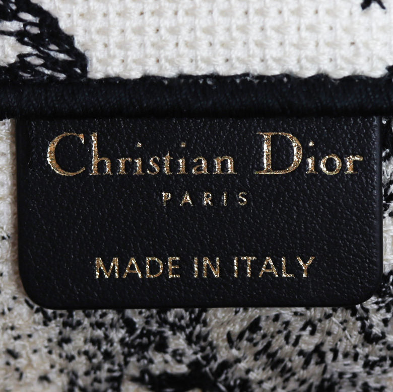 Dior Book Tote Small Toile de Jouy Zodiac Interior Stamp