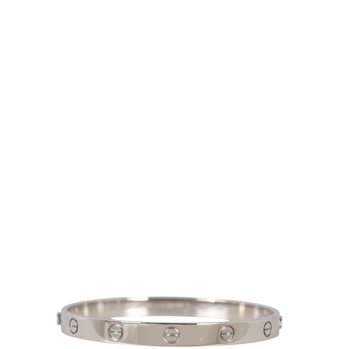 Cartier Love Bracelet 18k White Gold